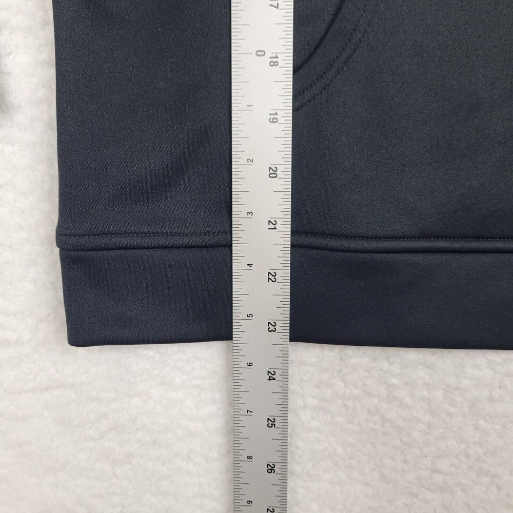 VTG Champion Hoodie Mens Large Black Fleece Sweatshirt‎ Long Sleeve Pullover Y2K - Picture 7 of 10